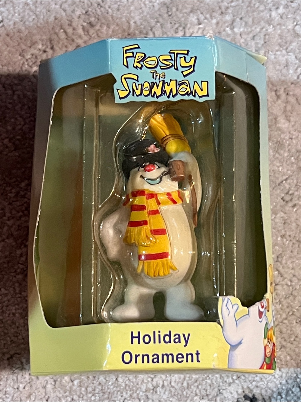 Frosty The Snowman Enesco 2000 Christmas Ornament z29